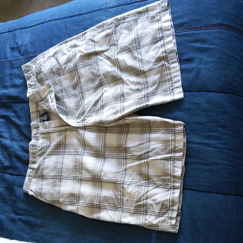 Blue Gear - White black and grey men's shorts s36